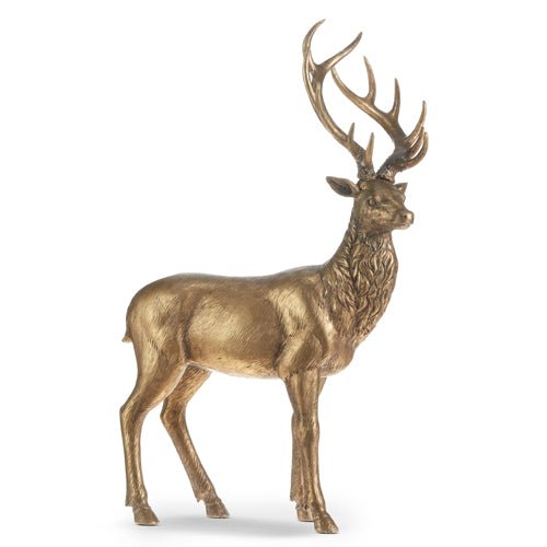 Gold Standing Deer