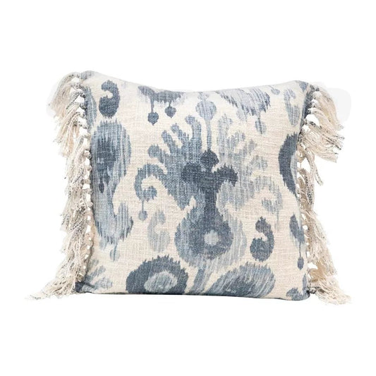 Ikat Navy Pillow