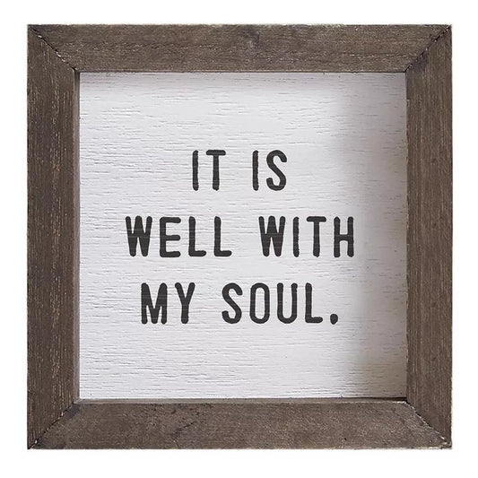 It is Well With My Soul