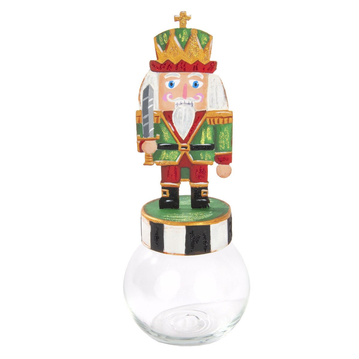 Nutcracker Candy Jar