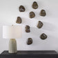 Pebbles Wood Wall Decor, Walnut