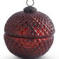 Red Mercury Ornament Candle