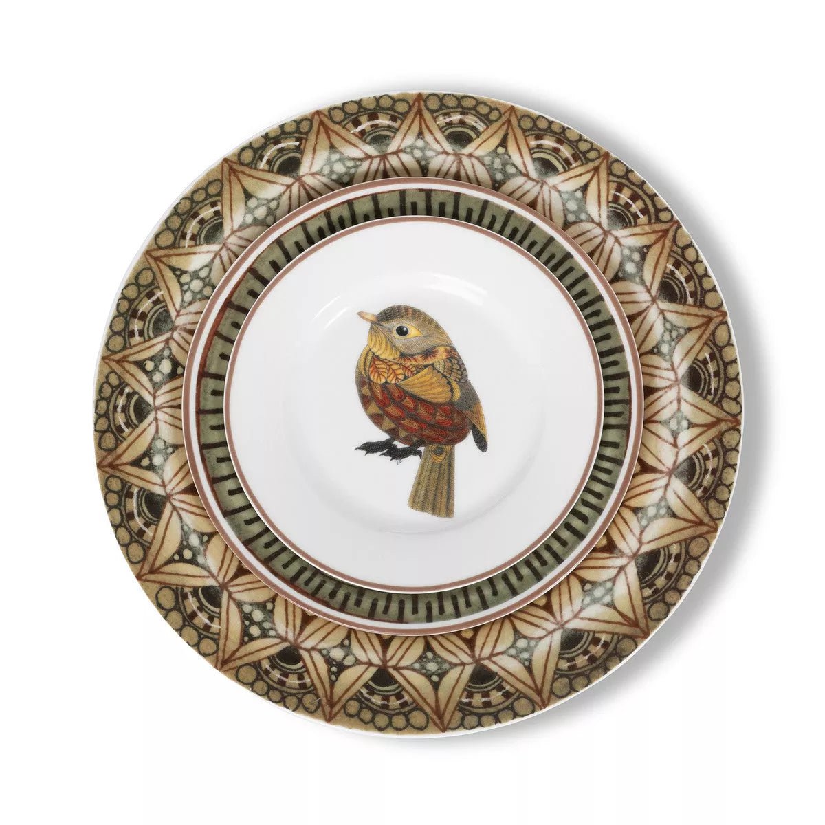 Rooster Dessert Plate