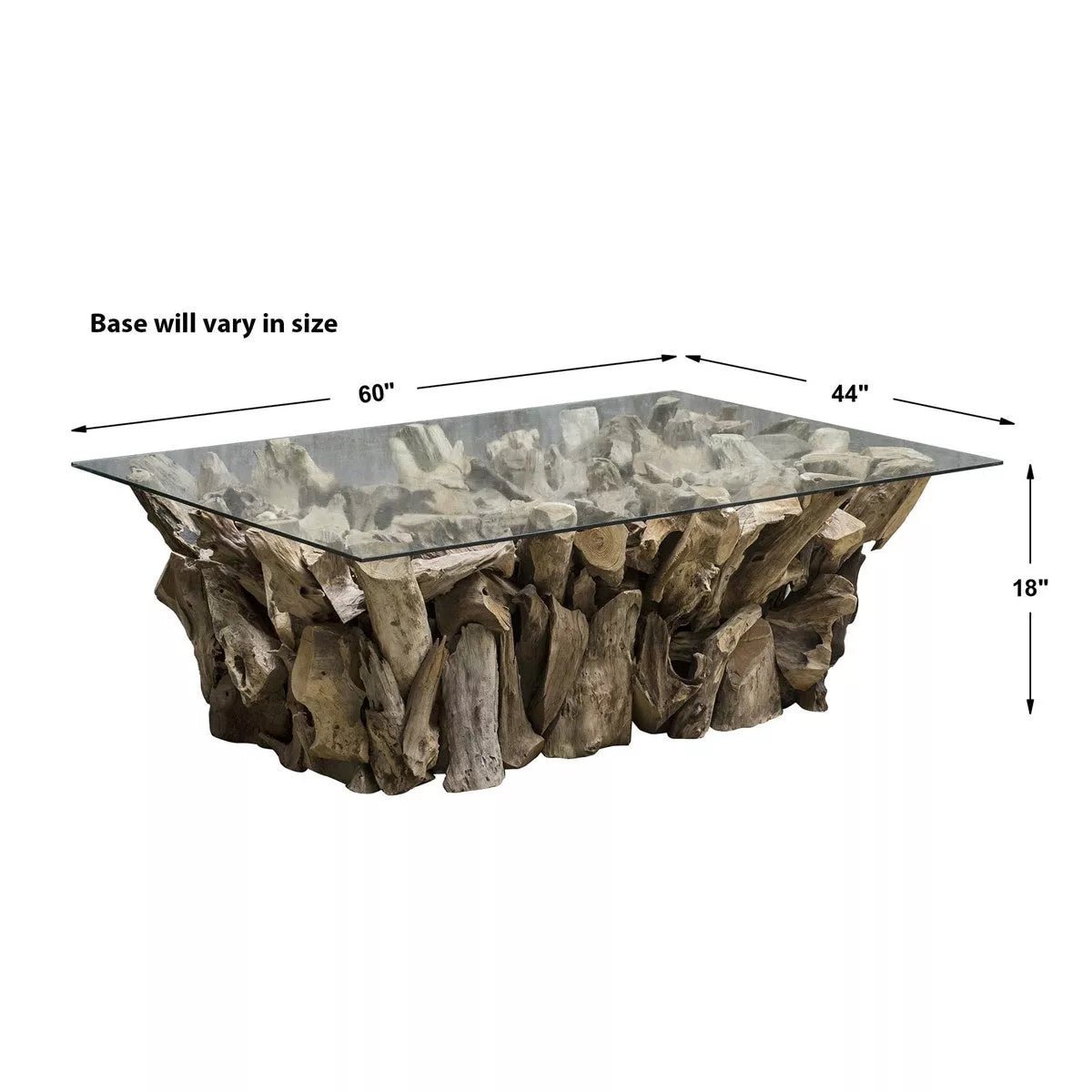 Teak Root Coffee Table