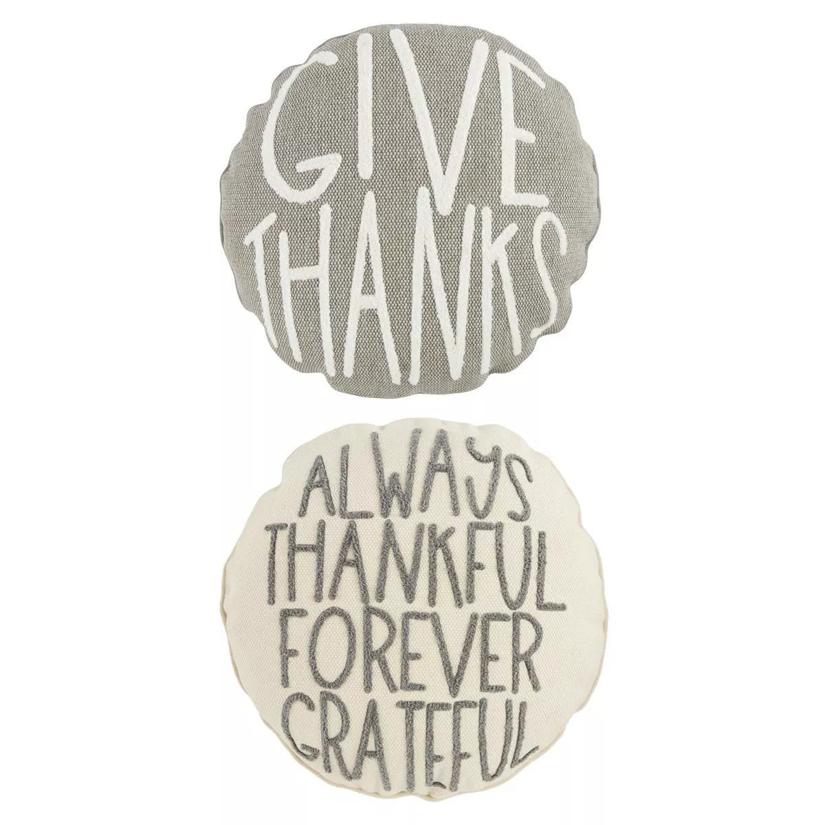 Thankful Round Pillow