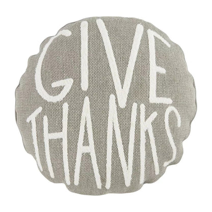 Thankful Round Pillow