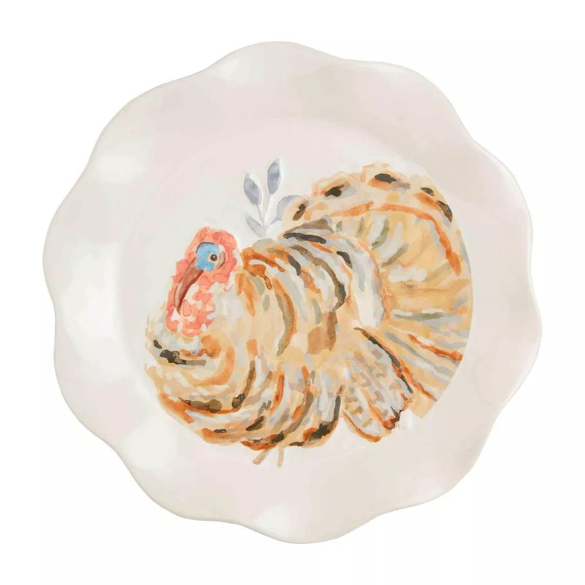 Thanksgiving Salad Plates Set of 4