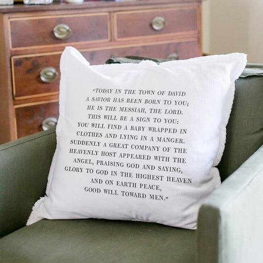 Town Of David Pillow 26"