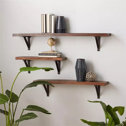 Wooden Floating Shelves